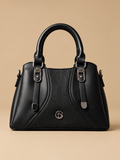 Black Structured Handbag | BAGWZ023