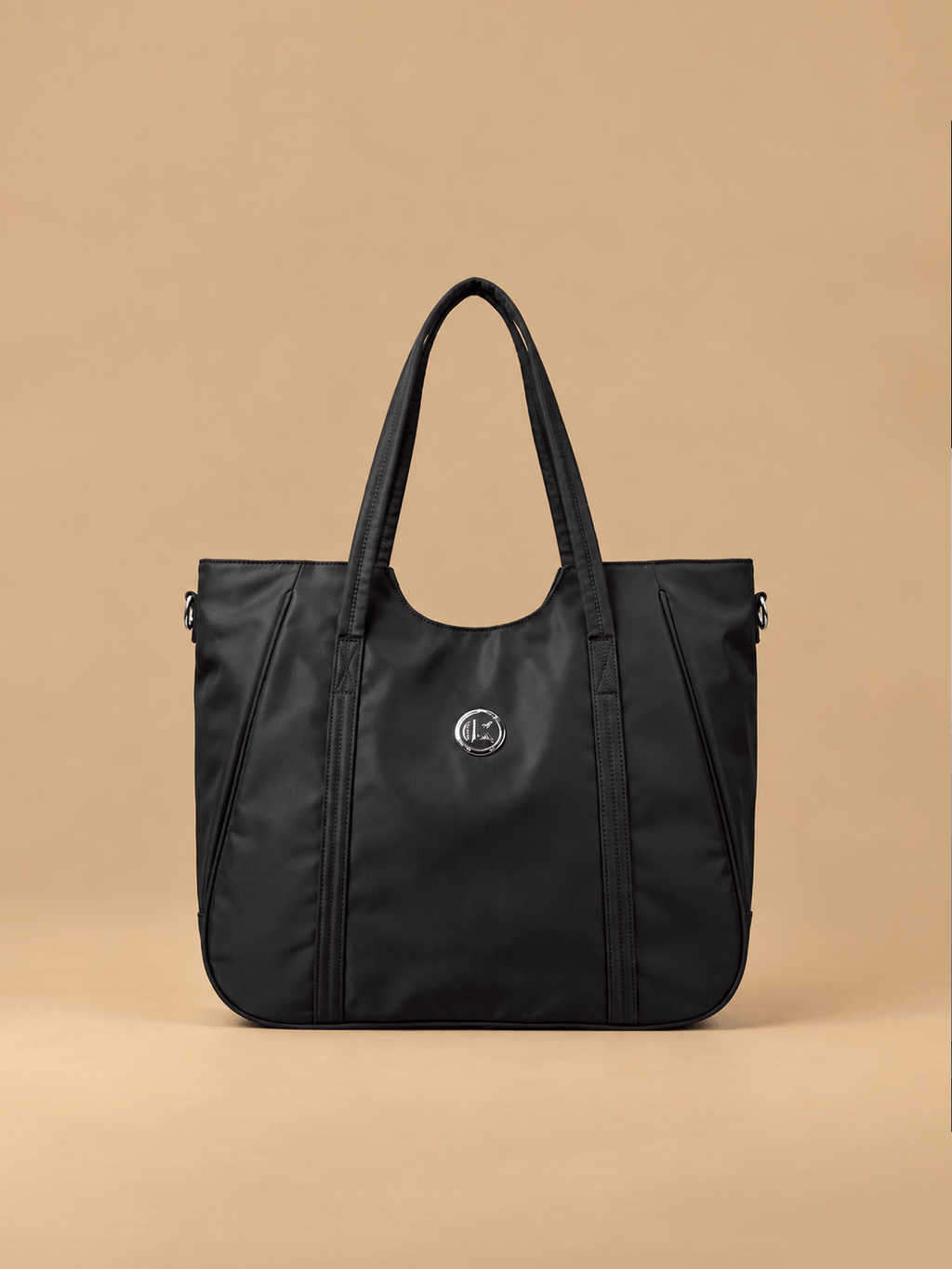 Black Slouchy Tote Bag | BAGHL026
