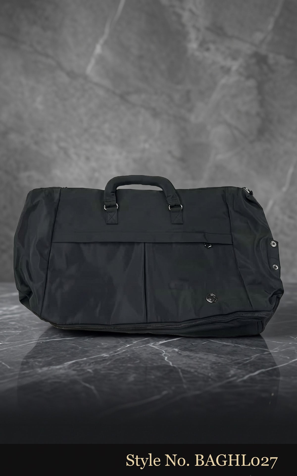 Black Structured Work Bag | BAGHL027