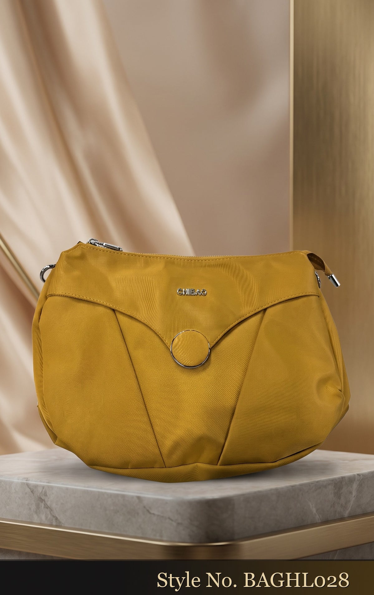 Mustard Yellow Crossbody Bag | BAGHL028