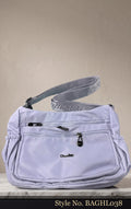 Taupe Front-Pocket Crossbody Bag | BAGHL038