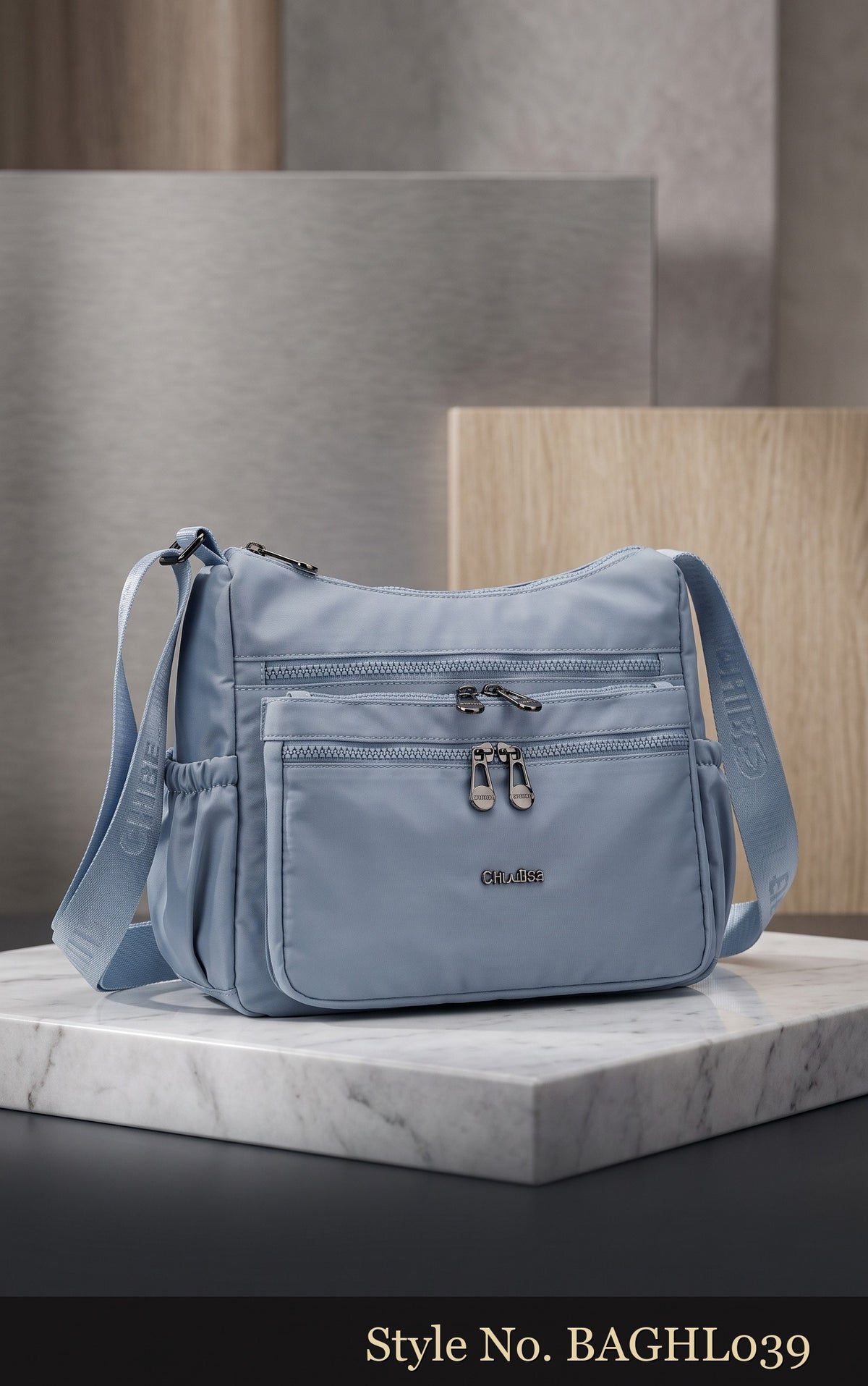 Mauve Zip-Front Backpack | BAGHL039