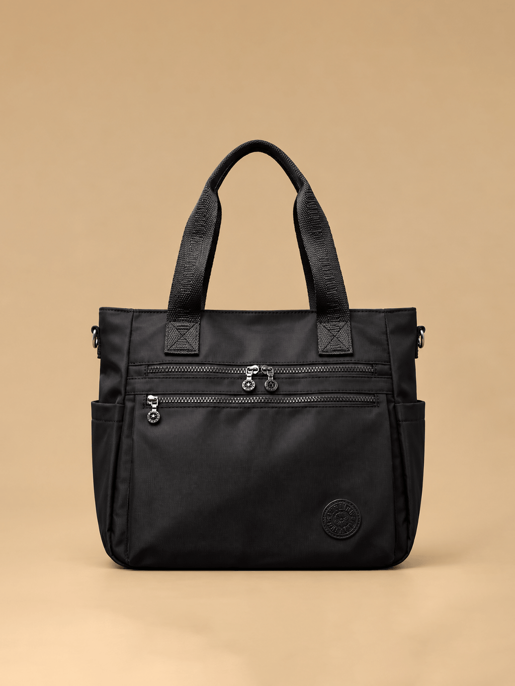 Black Multi-Pocket Shoulder Bag | BAGHL052