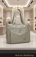 Sage Green Zip-Top Tote | BAGHL053