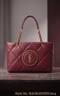 Pink Quilted Top-Handle Bag | BAGKAININU004
