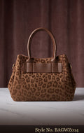 Tan Leopard-Print Tote Bag | BAGWZ014