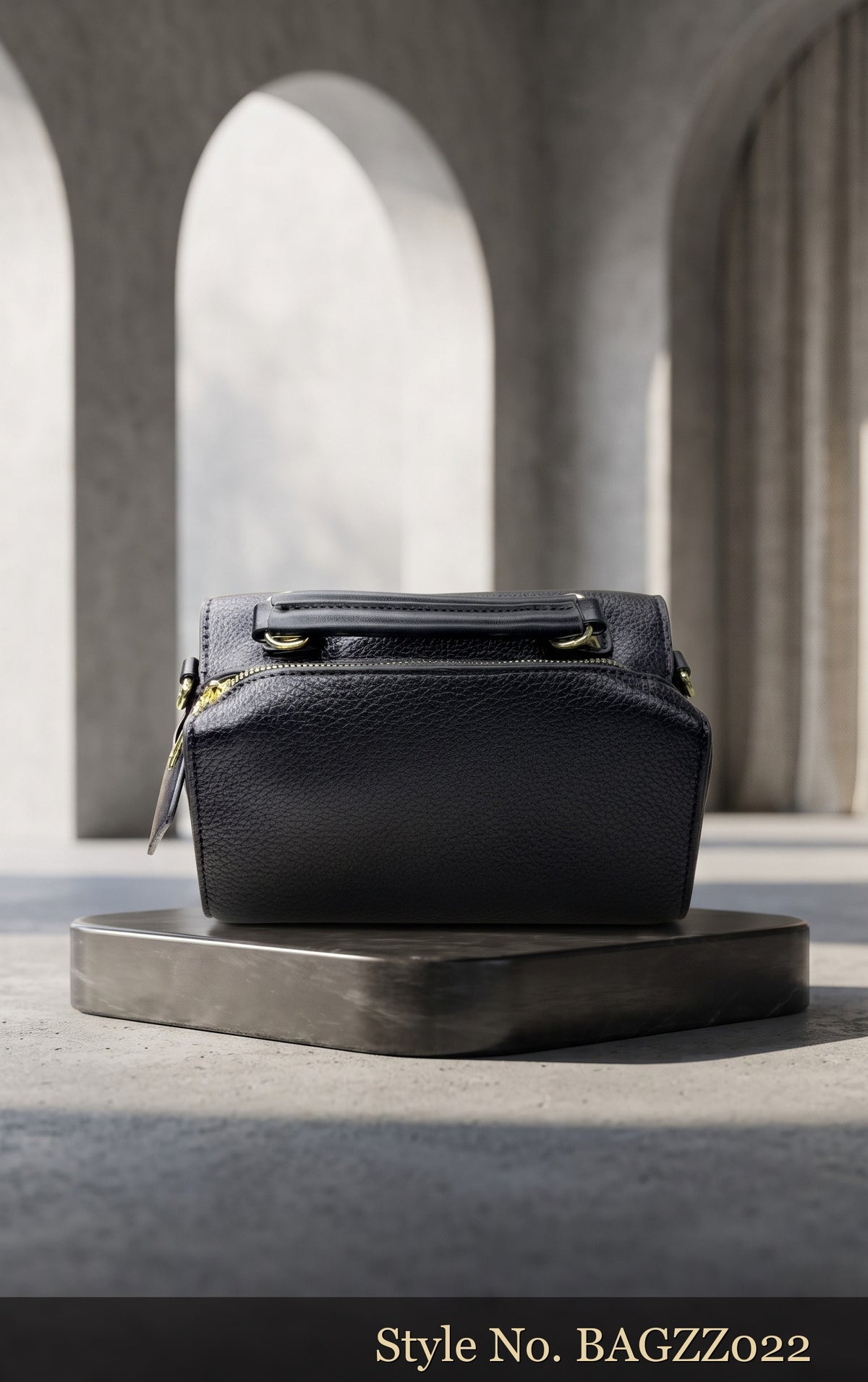 Navy Zip-Top Mini Bag | BAGZZ022