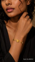 Gold Butterfly Link Bracelet | BRIN2