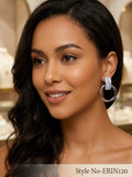 Silver Hoop Earrings | ERIN120