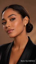 Gold Chain Drop Earrings | ERIN21