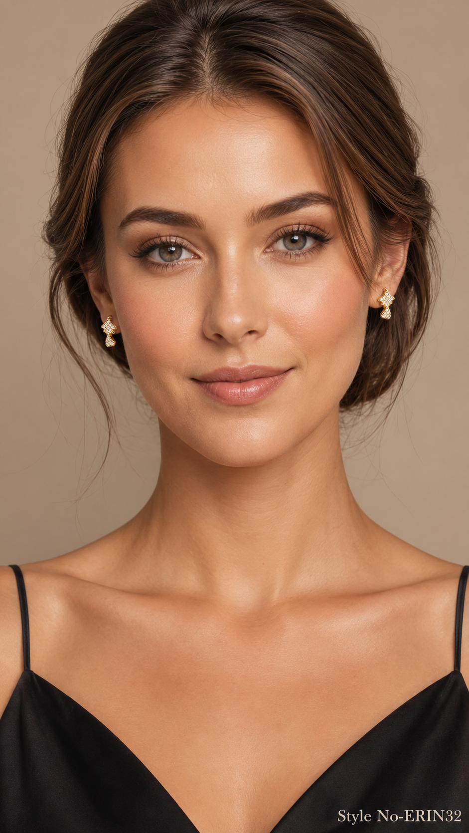 Gold Animal Charm Drop Earrings | ERIN32
