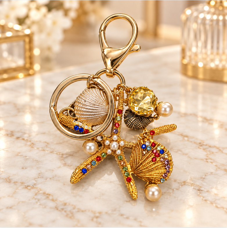 Multicharm Dangle Keychain – KCMEIFEN008