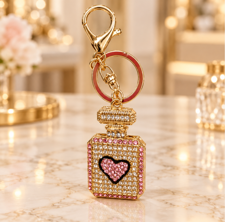 Heart Detail Handbag Keychain – KCMEIFEN009