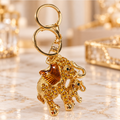 Gold Tone Elephant Charm Keychain – KCMEIFEN014