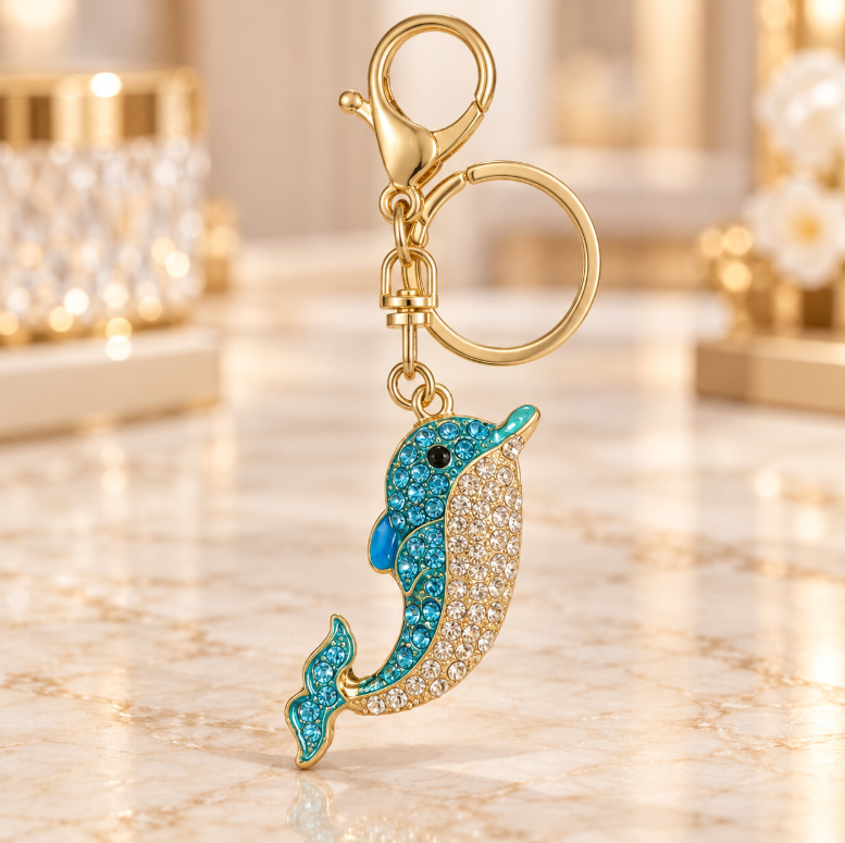Blue Dolphin Keychain – KCMEIFEN021