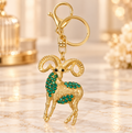 Teal Peacock Keychain – KCMEIFEN023
