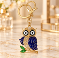 Blue Owl Charm Keychain – KCMEIFEN024