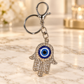 Evil Eye Hamsa Hand Keychain – KCMEIFEN033