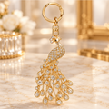 Crystal Peacock Keychain – KCMEIFEN039