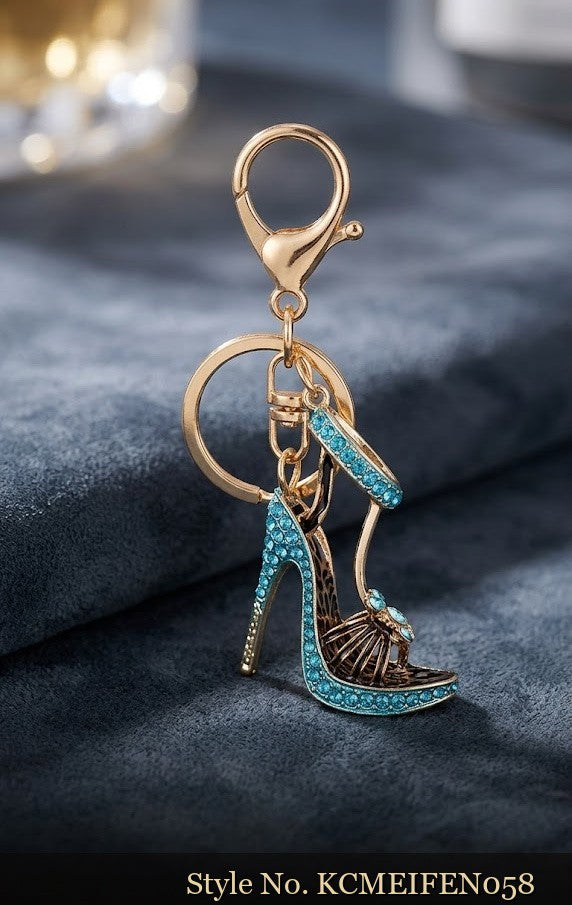 Turquoise High Heel Keychain – KCMEIFEN058