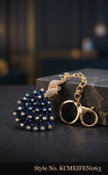 Jeweled Peacock Feather Keychain – KCMEIFEN063