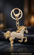 Gold Tone Horse Keychain – KCMEIFEN066