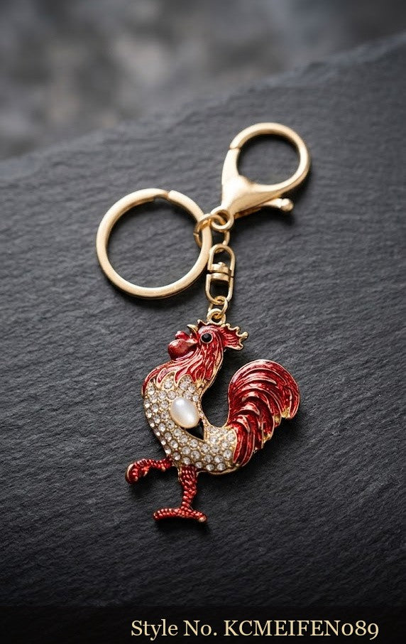 Red Rooster Keychain – KCMEIFEN089