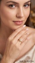 Gold Starburst Ring | RGIN60