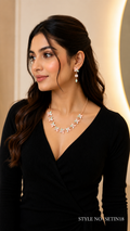 Pastel Flower Necklace and Earring Set | SETIN18