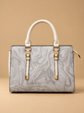 White Structured Shoulder Bag | BAGWZ033
