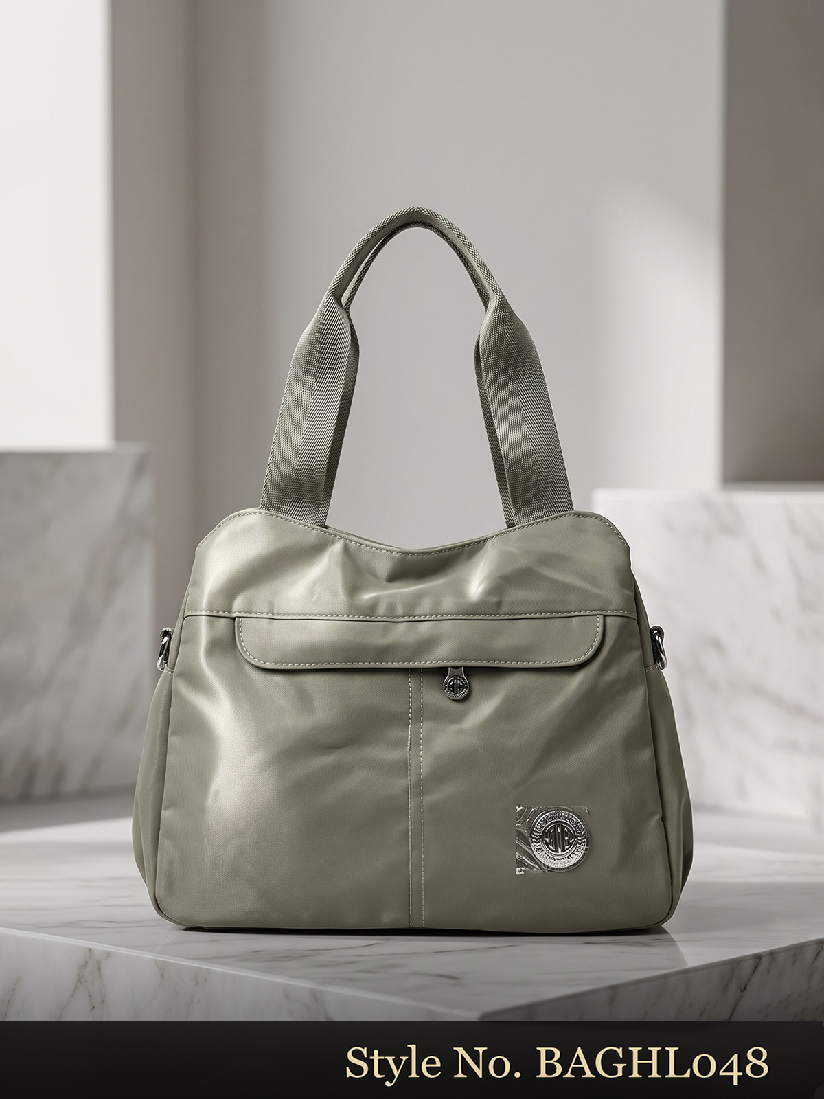 Olive Green Everyday Handbag | BAGHL048